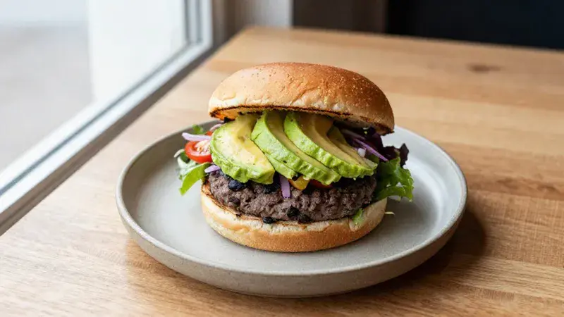 Smoky Black Bean Burgers