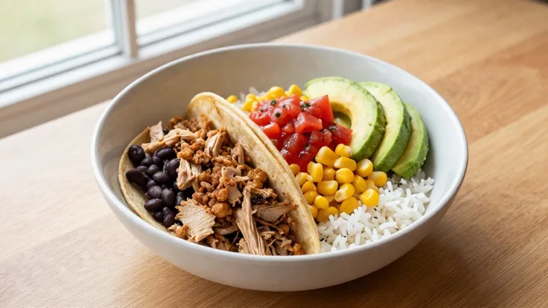 Turkey Taco Bowl