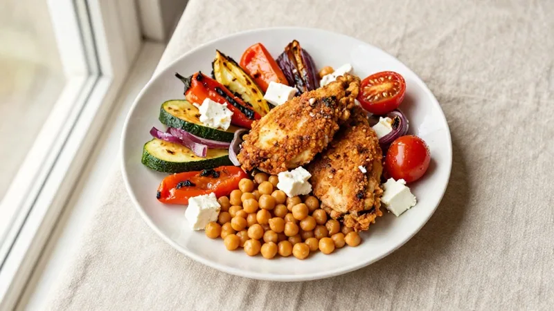 Mediterranean Bliss: Air-Fryer Greek Chicken Delight