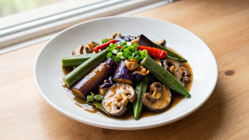 Filipino Vegetable Adobo