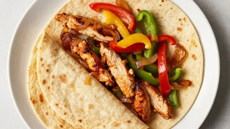 Zesty Air-Fryer Chicken Fajitas