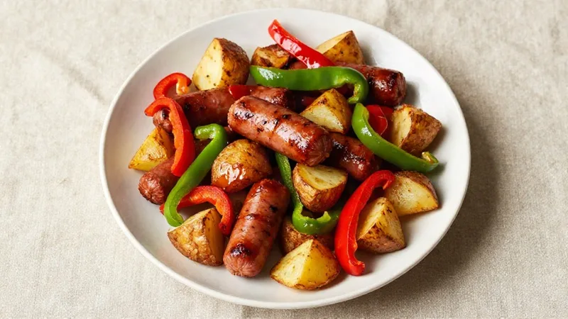 Cajun Sausage and Vegetable Medley