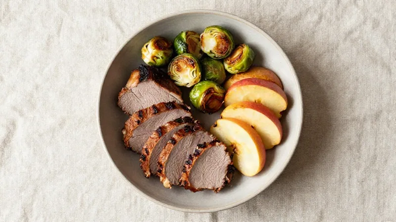 Autumn Harvest Pork Tenderloin Bowl