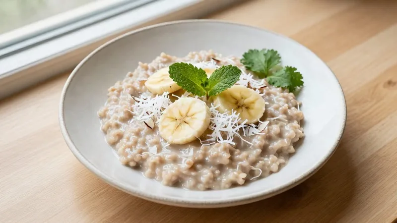Banana-Coconut Porridge