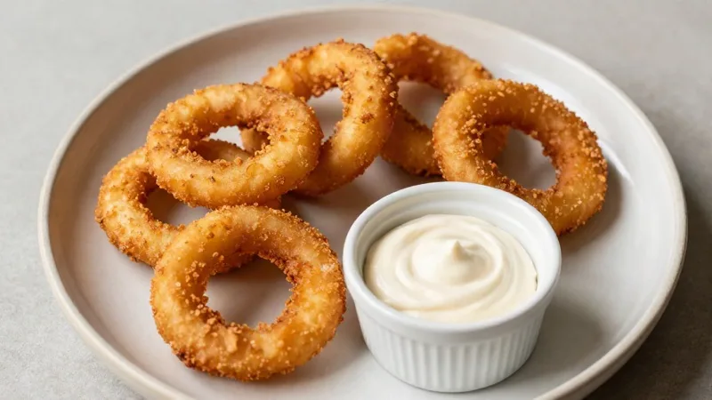 Baked Onion Rings