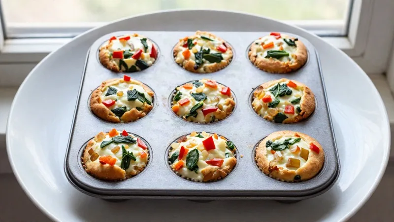 Savoury Egg-White Muffins