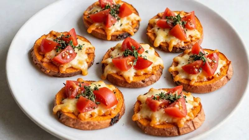Sweet Potato Pizza Rounds