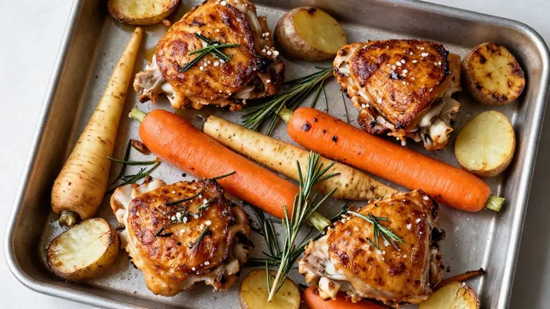 Sheet-Pan Chicken & Root Veg Boxes