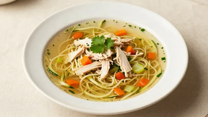 Chicken Zoodle Soup