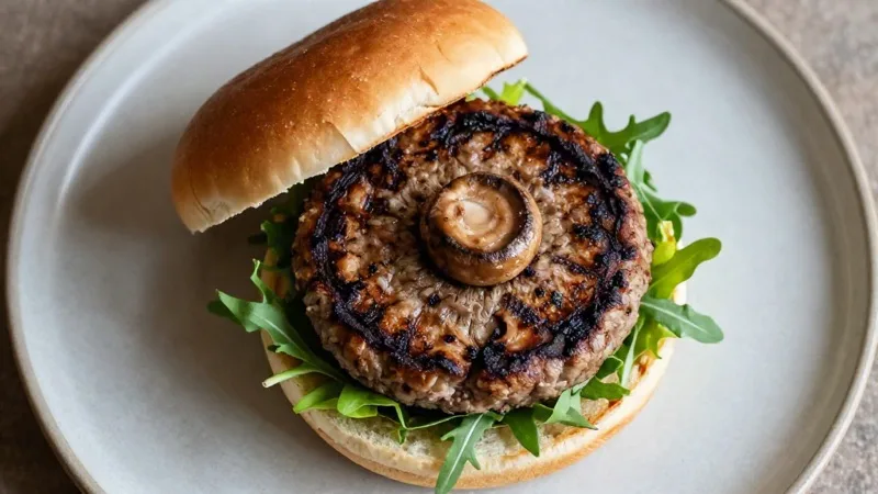 Portobello Mushroom Burgers