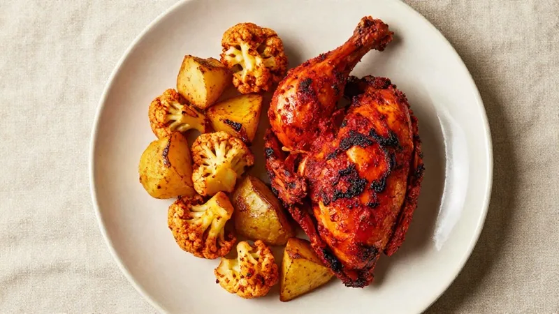 Spiced Tandoori Chicken Feast