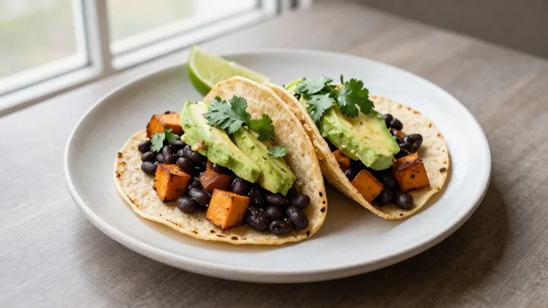 Sweet Potato & Black Bean Tacos