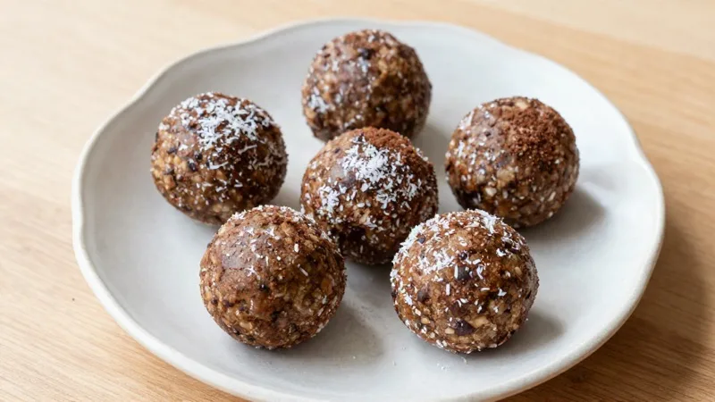 No-Bake Date Energy Balls