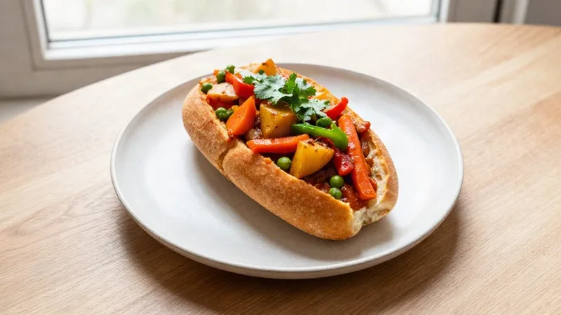 Vegetarian Bunny Chow