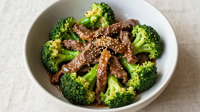 Keto Beef & Broccoli Stir-Fry