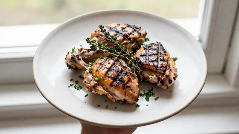 Grilled Chicken Thighs