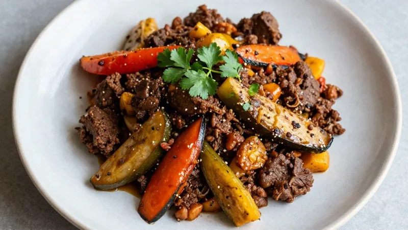 South African Chakalaka with Garden Vegetables