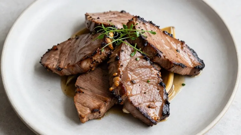 Seared Liver & Bone Marrow