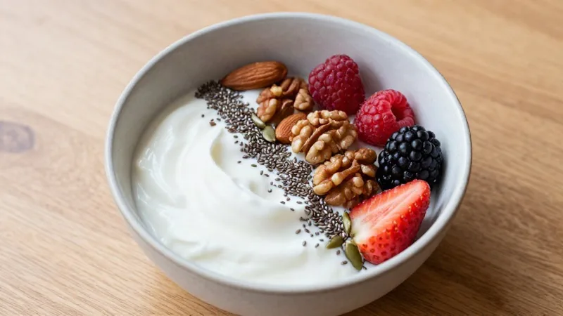Keto Coconut Yogurt Bowl