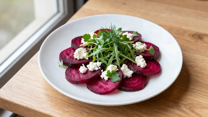 Beetroot & Goat Cheese Salad