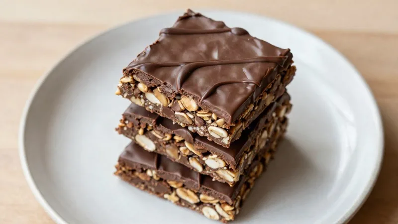No-Bake Oat Protein Bars