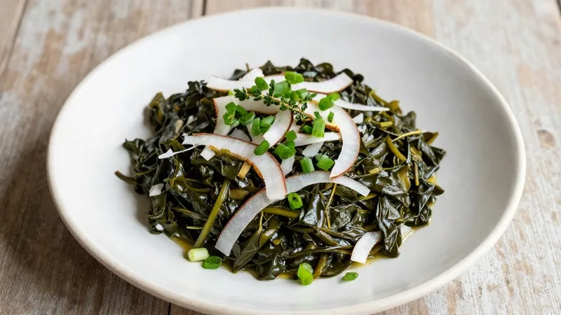 Caribbean Callaloo with Coconut