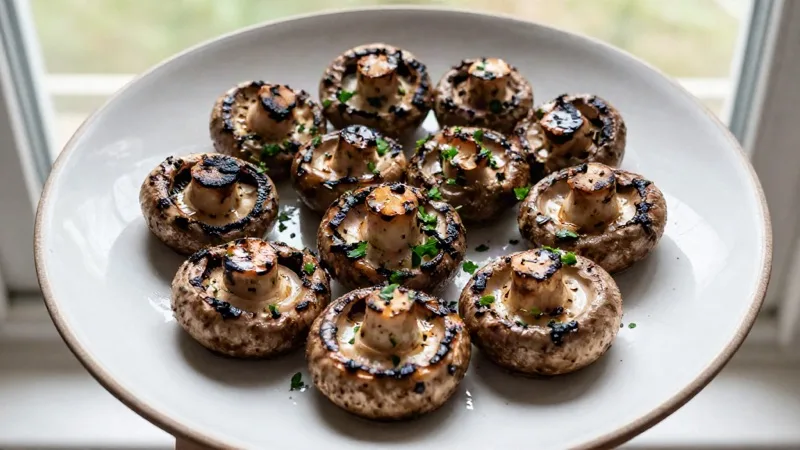 Garlic & Herb Braai Mushrooms
