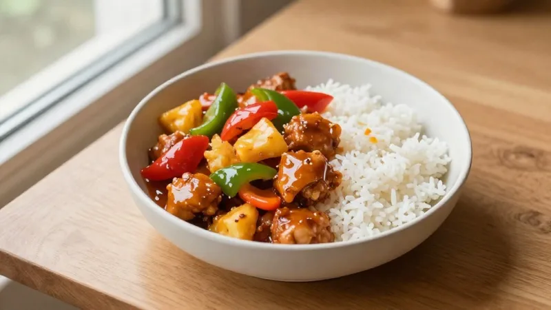 Baked Sweet & Sour Chicken