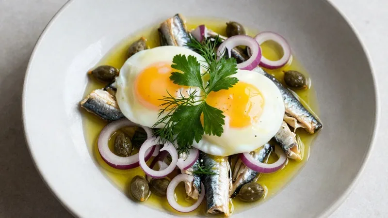 Sardine & Egg Bowl