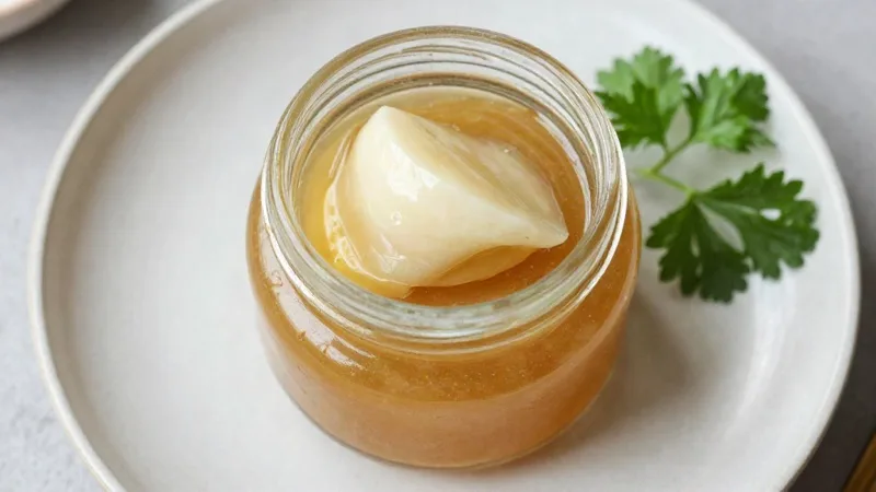 Fermented Garlic Honey