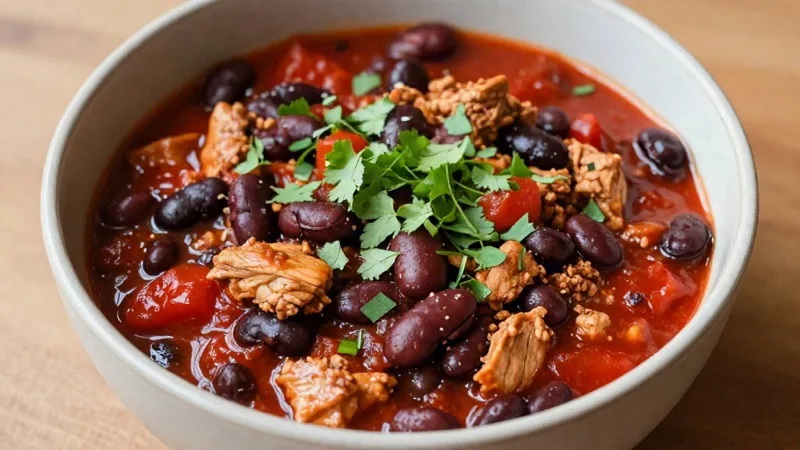 Turkey & Three-Bean Chili (Big-Batch)