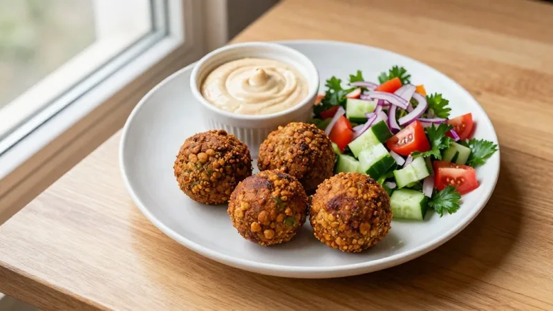 Baked Falafel