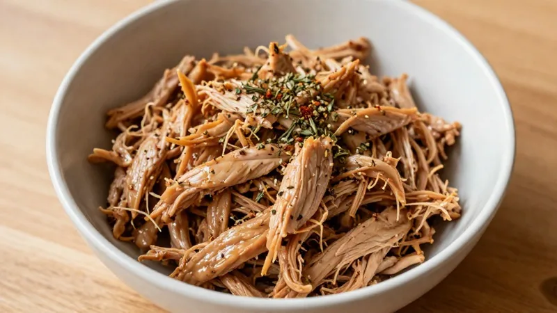 Pulled Chicken Batch, Two Ways