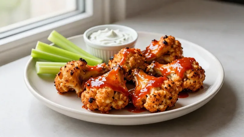 Baked Cauliflower Wings