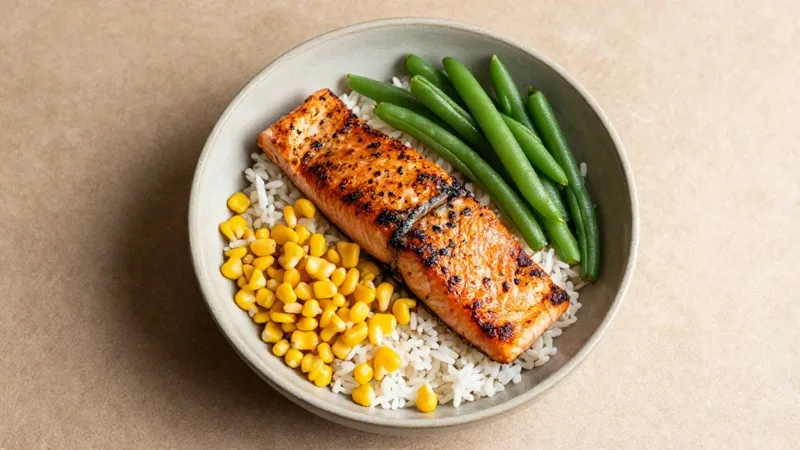 Cajun Zest Salmon Bowl