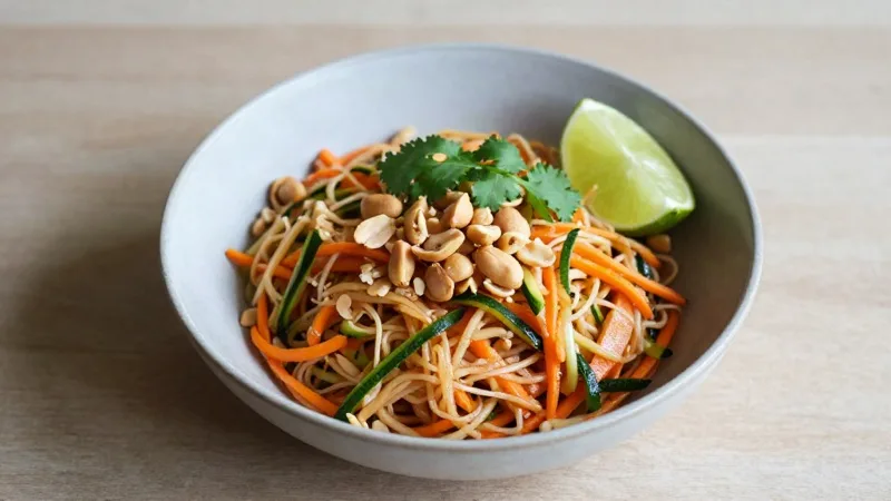 Carrot & Courgette Pad Thai