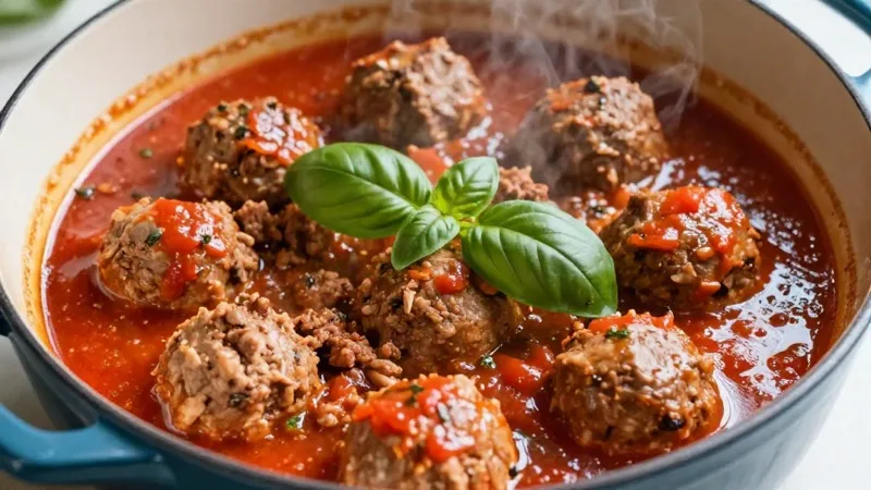 Turkey Meatball & Tomato Sauce Batch