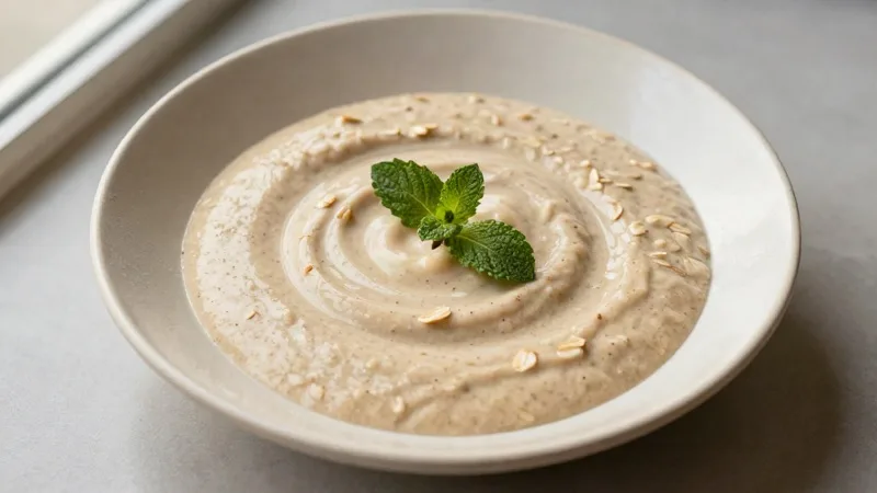 Banana Oat Probiotic Smoothie