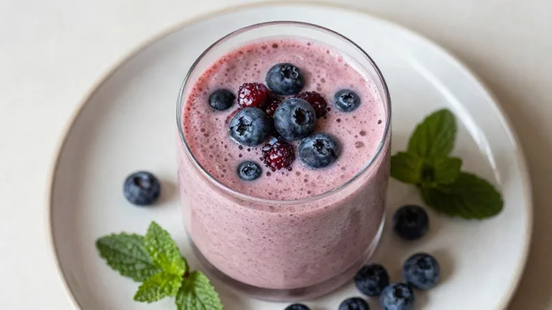 Berry Antioxidant Protein Shake
