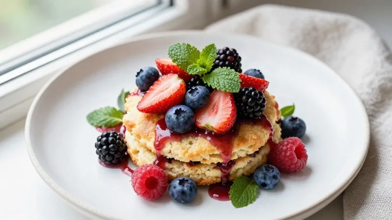 Summer Berry Shortcake
