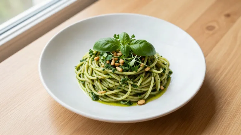 Herb-Infused Pesto Pasta