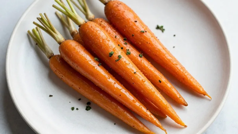 New England Maple-Glazed Carrots