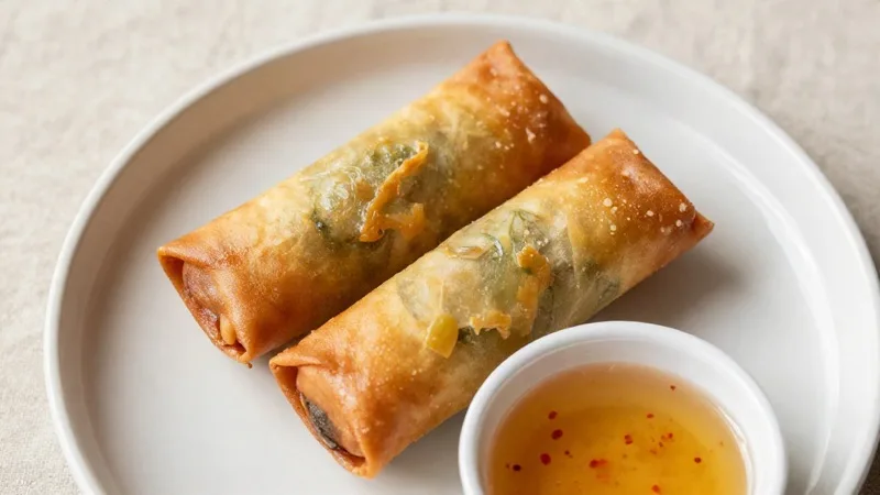Baked Spring Rolls